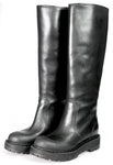 Prada Women's 3W5922 1024 F0002 welt-sewn Leather Boots