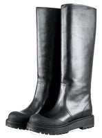 Prada Women's 3W5922 3OC4 F0002 welt-sewn Leather Boots