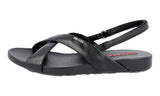 Prada Women's Black Leather Sandals 3X5704