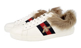 Gucci Men's White Leather Sneaker 496093