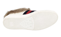 Gucci Men's White Leather Sneaker 496093