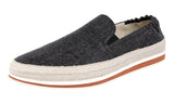Prada Men's 4D2363 3ON7 F0002 Textile Espadrilles