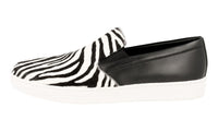 Prada Men's White Leather Loafers 4D2733