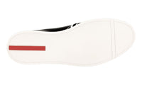 Prada Men's White Leather Loafers 4D2733
