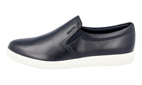 Prada Men's Blue Leather Slip-on Sneaker 4D2776