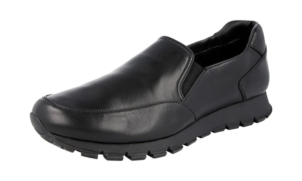 Prada Men's 4D2805 3G2H F0002 Leather Sneaker