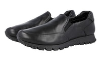 Prada Men's Black Leather Matchrace Sneaker 4D2805