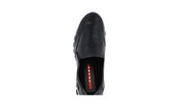 Prada Men's Black Leather Matchrace Sneaker 4D2805