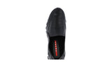 Prada Men's Black Leather Slip-on Prax Sneaker 4D2805