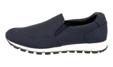 Prada Men's Blue Slip-on Prax Sneaker 4D2805
