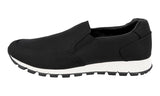 Prada Men's Black Slip-on Prax Sneaker 4D2805