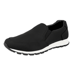 Prada Men's Black Slip-on Prax Sneaker 4D2805