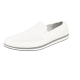 Prada Men's White Leather Sneaker 4D2813