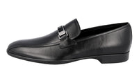 Prada Men's Black Leather Business Shoes 4D2823