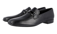 Prada Men's Black Leather Business Shoes 4D2823