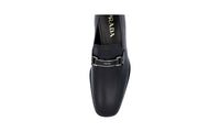 Prada Men's Black Leather Business Shoes 4D2823