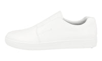 Prada Men's White Leather Avenue Sneaker 4D2870