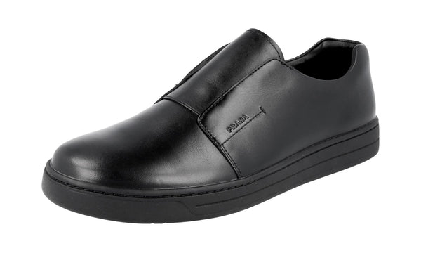 Prada Men's 4D2870 O64 F0002 Leather Sneaker