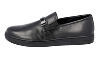 Prada Men's Black Leather Sneaker 4D2906