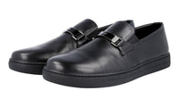 Prada Men's Black Leather Sneaker 4D2906