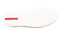 Prada Men's White Leather Slip-on Sneaker 4D2947