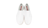 Prada Men's White Leather Slip-on Sneaker 4D2947