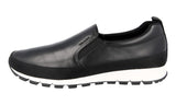 Prada Men's Black Leather Prax Slip-on Sneaker 4D2991