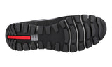 Prada Men's Black Leather Slip-on Sneaker 4D2991