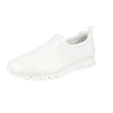 Prada Men's White Leather Prax Slip-on Sneaker 4D2991