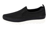 Prada Men's Black Heavy-Duty Rubber Sole Sneaker 4D2991