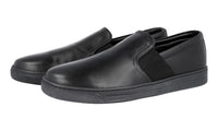 Prada Men's Black Leather Sneaker 4D2995