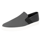Prada Men's Grey Leather Sneaker 4D2995