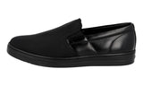 Prada Men's Black Leather Sneaker 4D3010