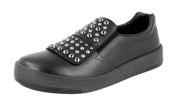 Prada Men's 4D3042 234 F0002 Leather Sneaker