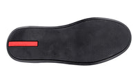Prada Men's Black Leather Slip-on Sneaker 4D3042