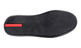 Prada Men's Black Leather Slip-on Sneaker 4D3042