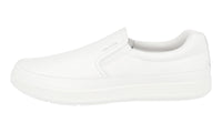 Prada Men's White Leather Sneaker 4D3145