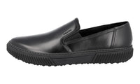 Prada Men's Black Leather Slip-on Sneaker 4D3168