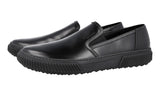 Prada Men's Black Leather Slip-on Sneaker 4D3168