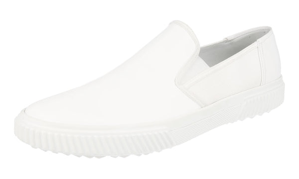 Prada Men's 4D3168 3V10 F0009 Leather Sneaker