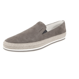 Prada Men's Grey Leather St.tropez Sneaker 4D3224