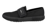 Prada Men's Black Leather Stratus Slip-on Sneaker 4D3349
