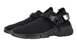 Prada Men's Black Neoprene Polarius Sock Slip-on Sneaker 4D3359