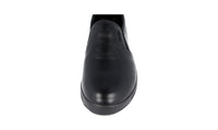 Prada Men's Black Leather Slip-on Sneaker 4D3378