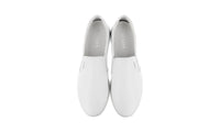 Prada Men's White Leather Slip-on Sneaker 4D3378