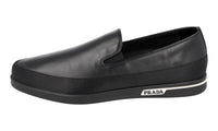 Prada Men's Black Leather St Tropez Sneaker 4D3414