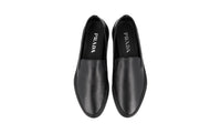 Prada Men's Black Leather St Tropez Sneaker 4D3414