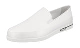 Prada Men's 4D3414 6DT F0009 Leather Sneaker