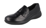 Prada Men's 4D3446 B4L F0002 Leather Sneaker
