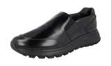 Prada Men's 4D3516 B4L F0002 Brushed Spazzolato Leather Sneaker